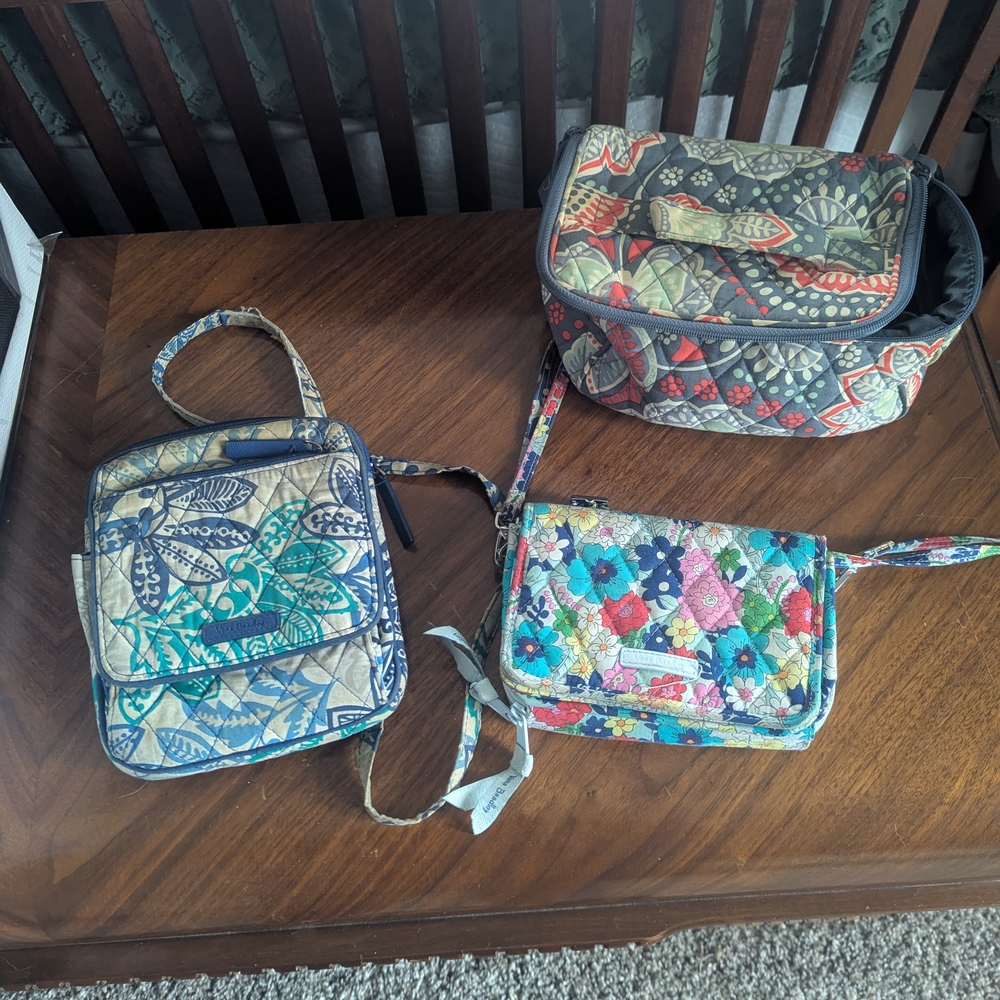Floral Patterned Women's Bag Set